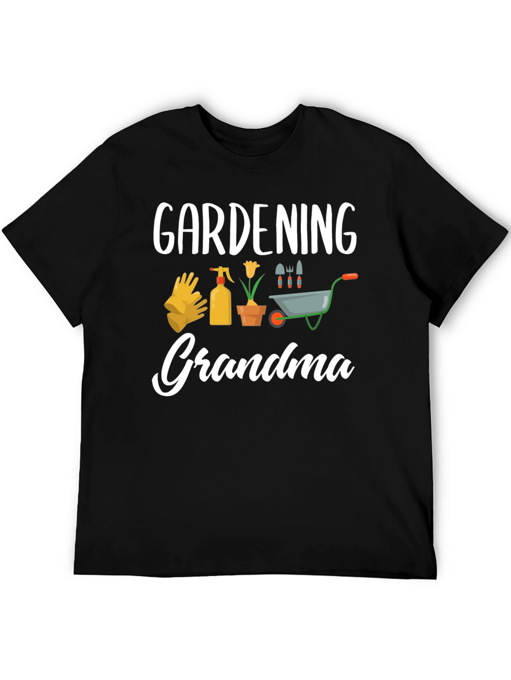 Gardening Grandma Graphic T-Shirt - Gardener Gift