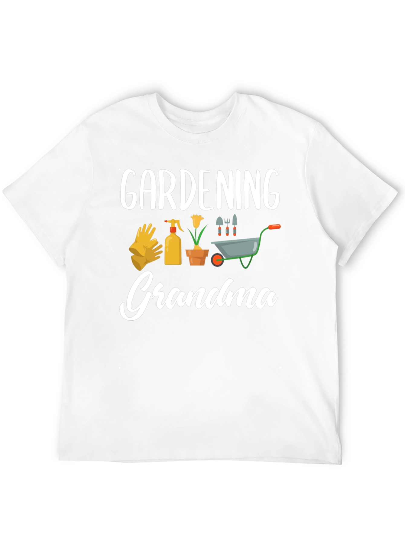 Gardening Grandma Graphic T-Shirt - Gardener Gift