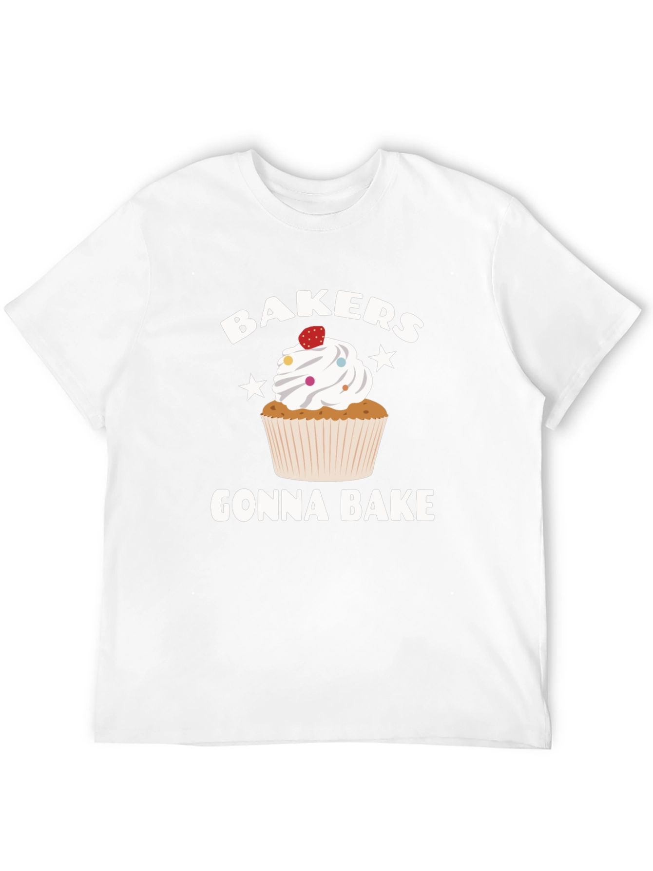 Bakers Gonna Bake Graphic Tee - Cupcake T-Shirt