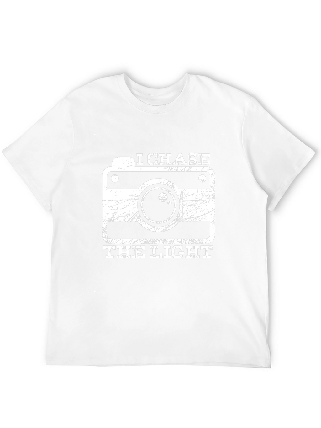 I Chase The Light Photographer T-Shirt - Black