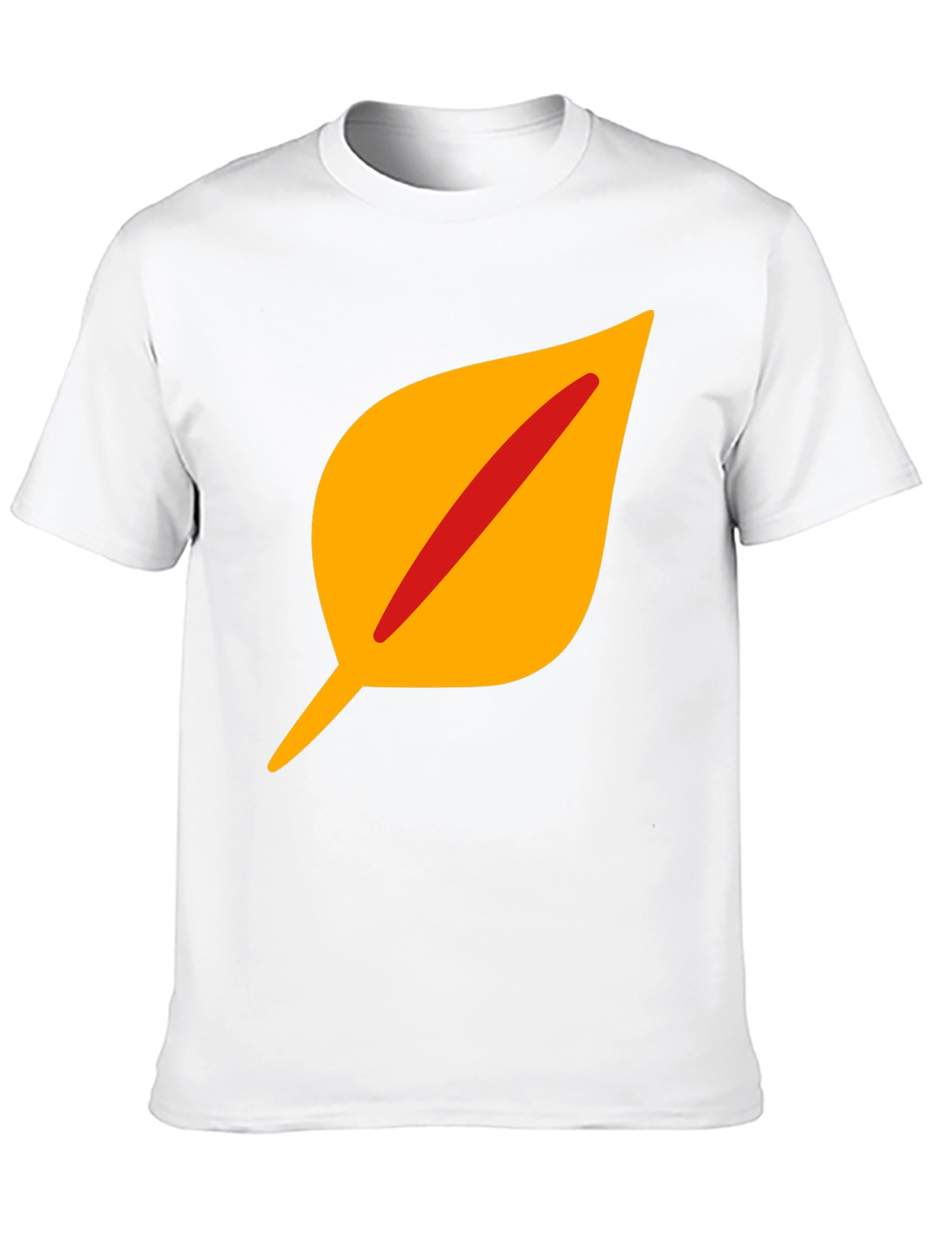 Leaf Graphic Tee - Stylish Black Cotton T-Shirt