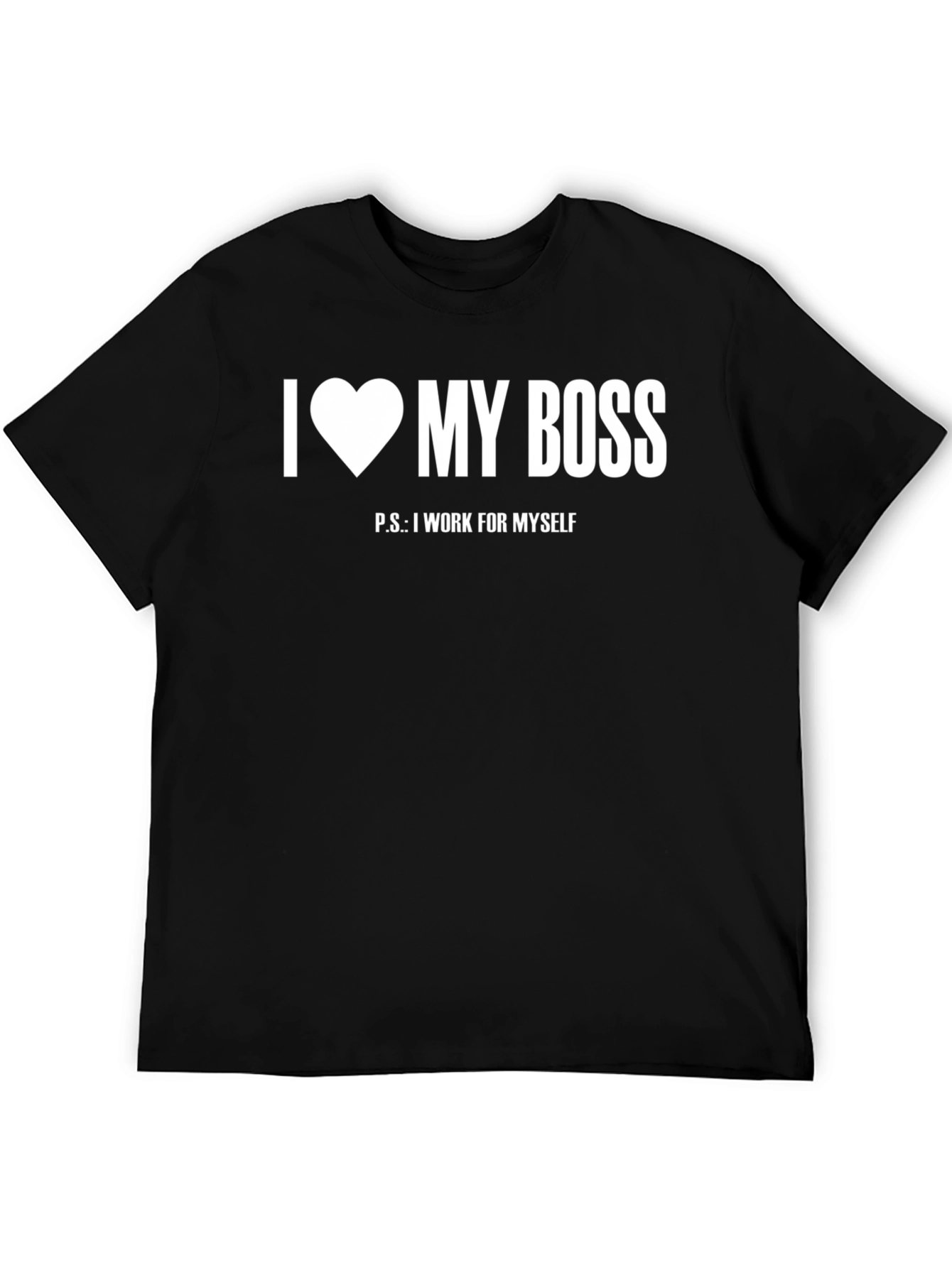 I Heart My Boss Funny T-Shirt