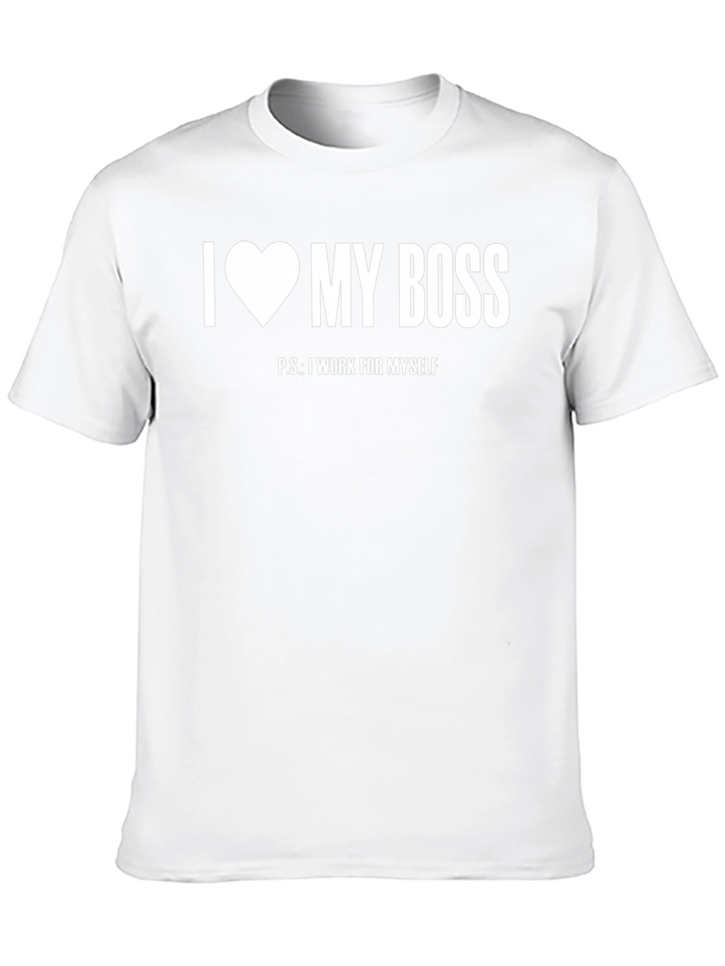I Heart My Boss Funny T-Shirt
