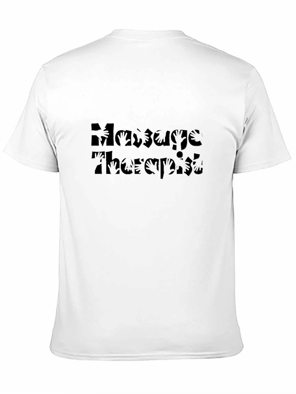 Massage Therapist Graphic Tee - Black