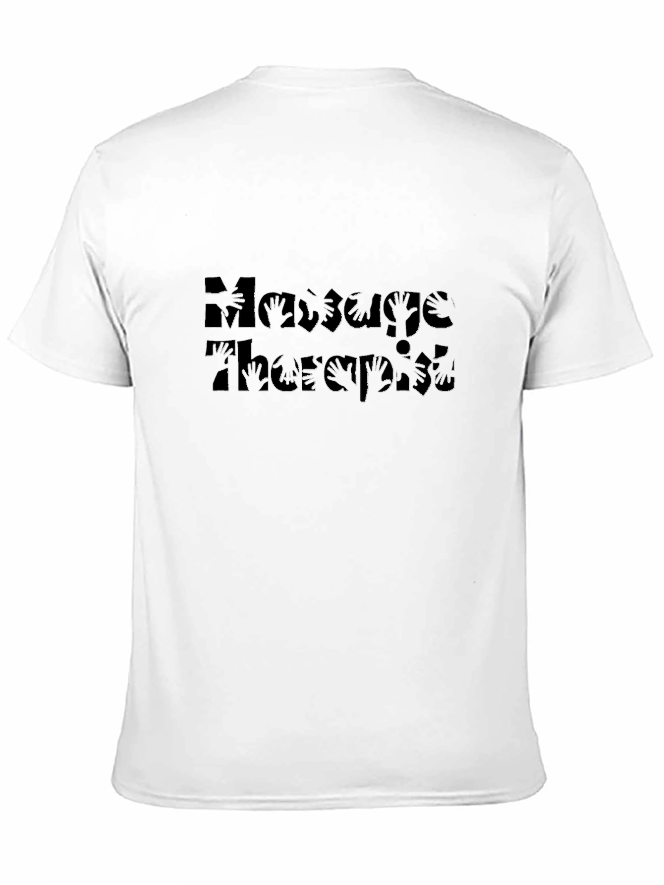 Massage Therapist Graphic Tee - Black