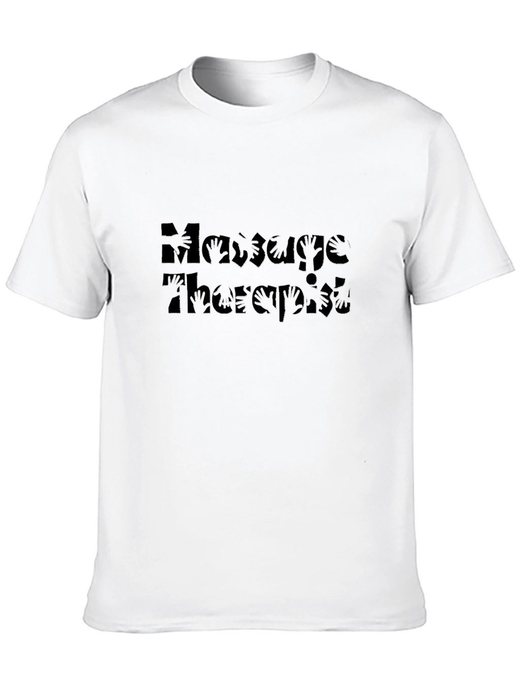 Massage Therapist Graphic Tee - Black