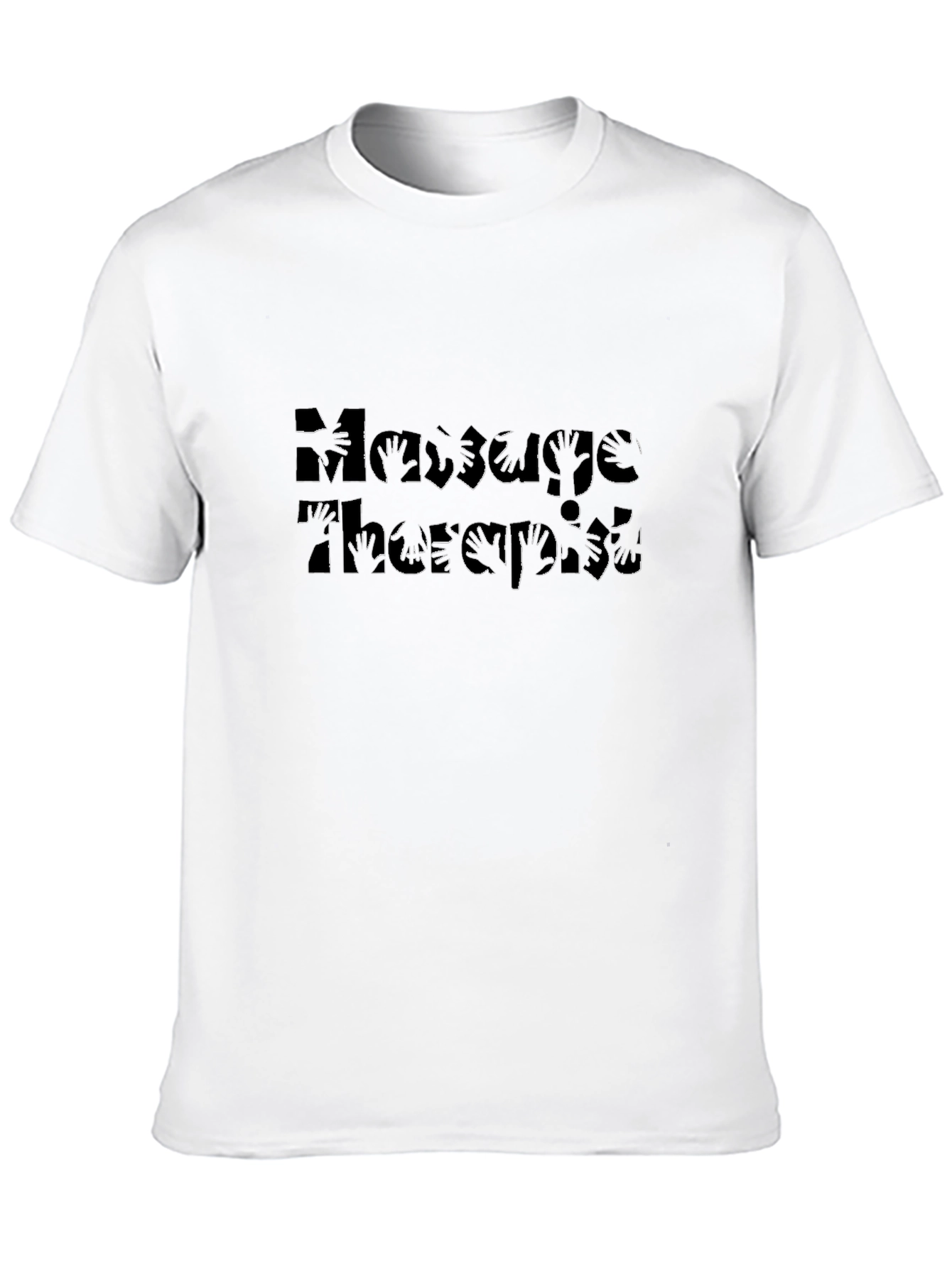 Massage Therapist Graphic Tee - Black