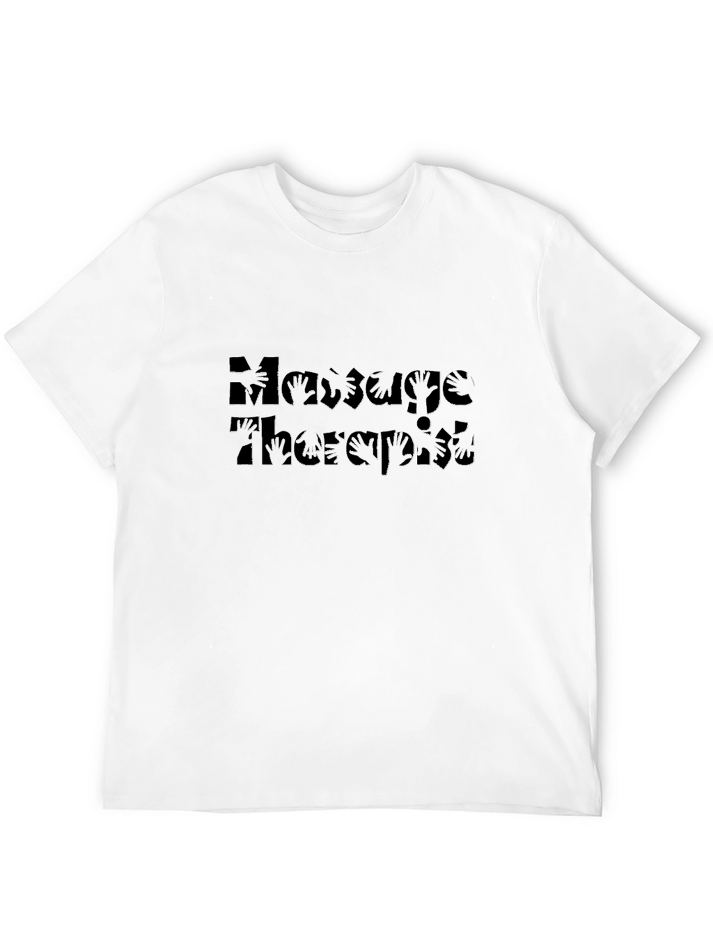 Massage Therapist Graphic Tee - Black