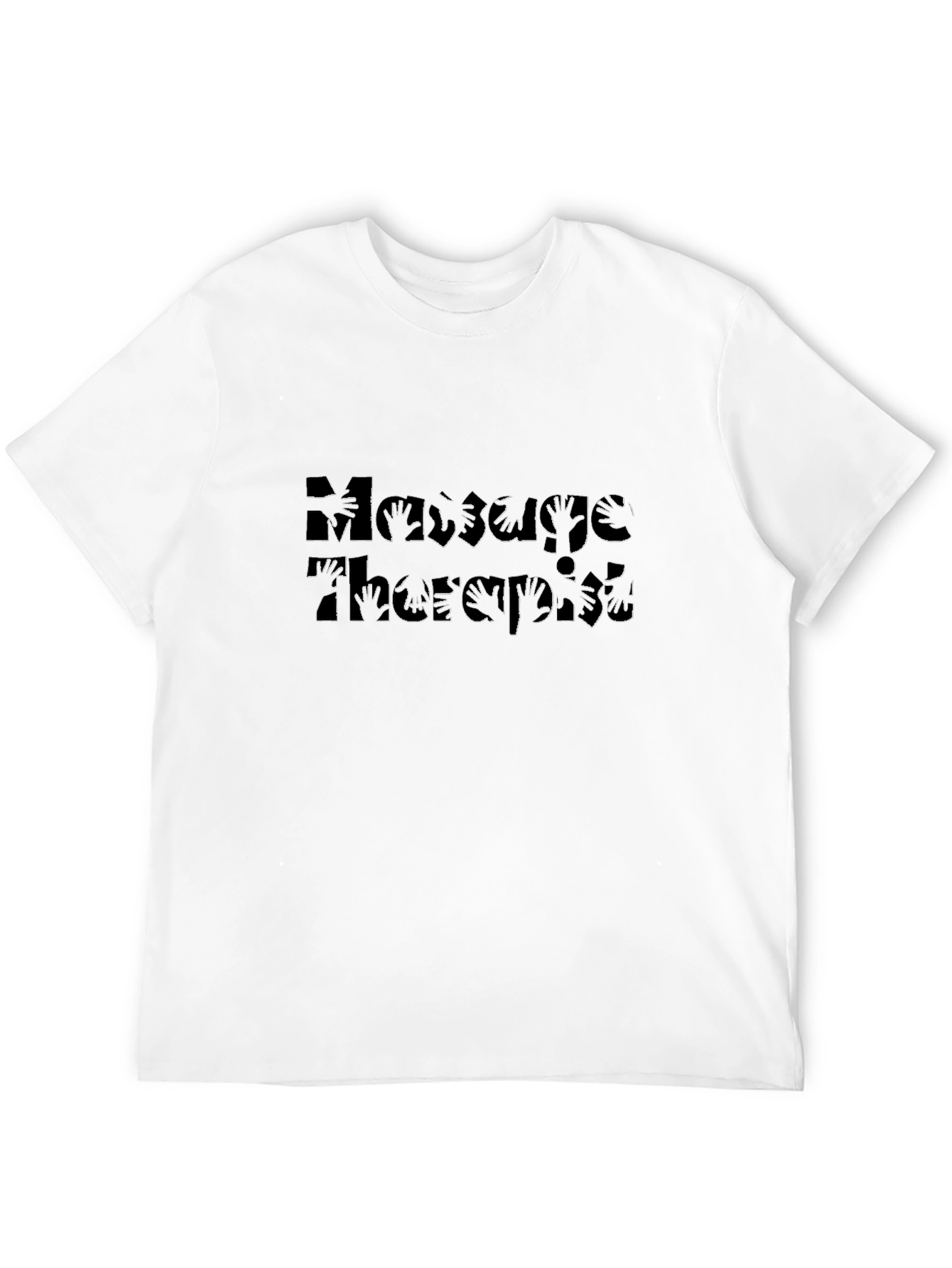 Massage Therapist Graphic Tee - Black