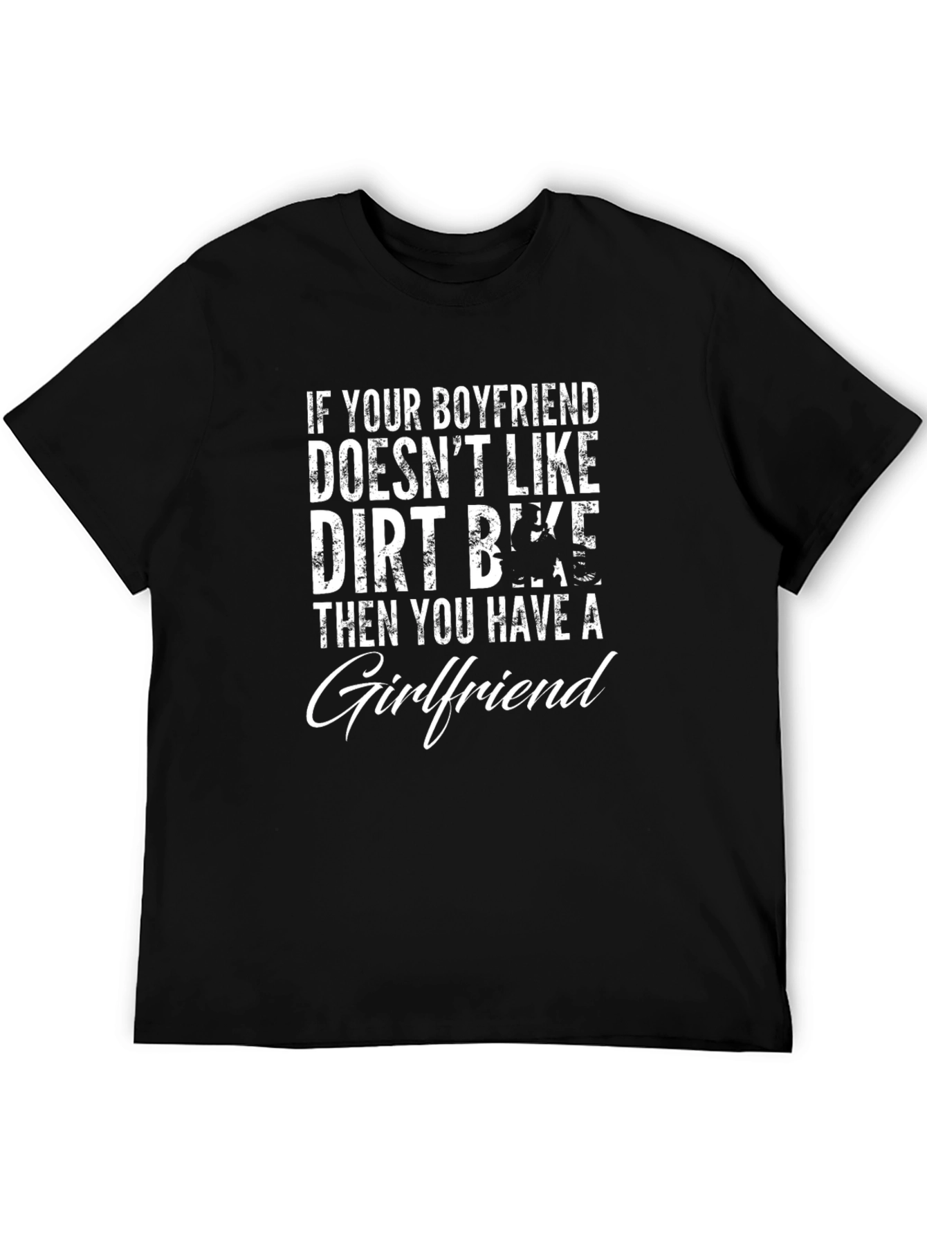 Dirt Bike Boyfriend Graphic T-Shirt