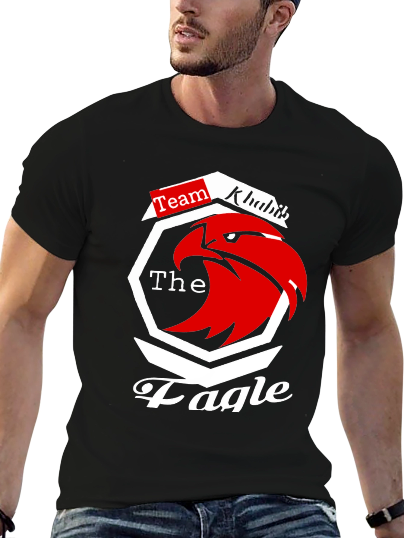 Team Khabib Eagle T-Shirt - MMA Fan Apparel