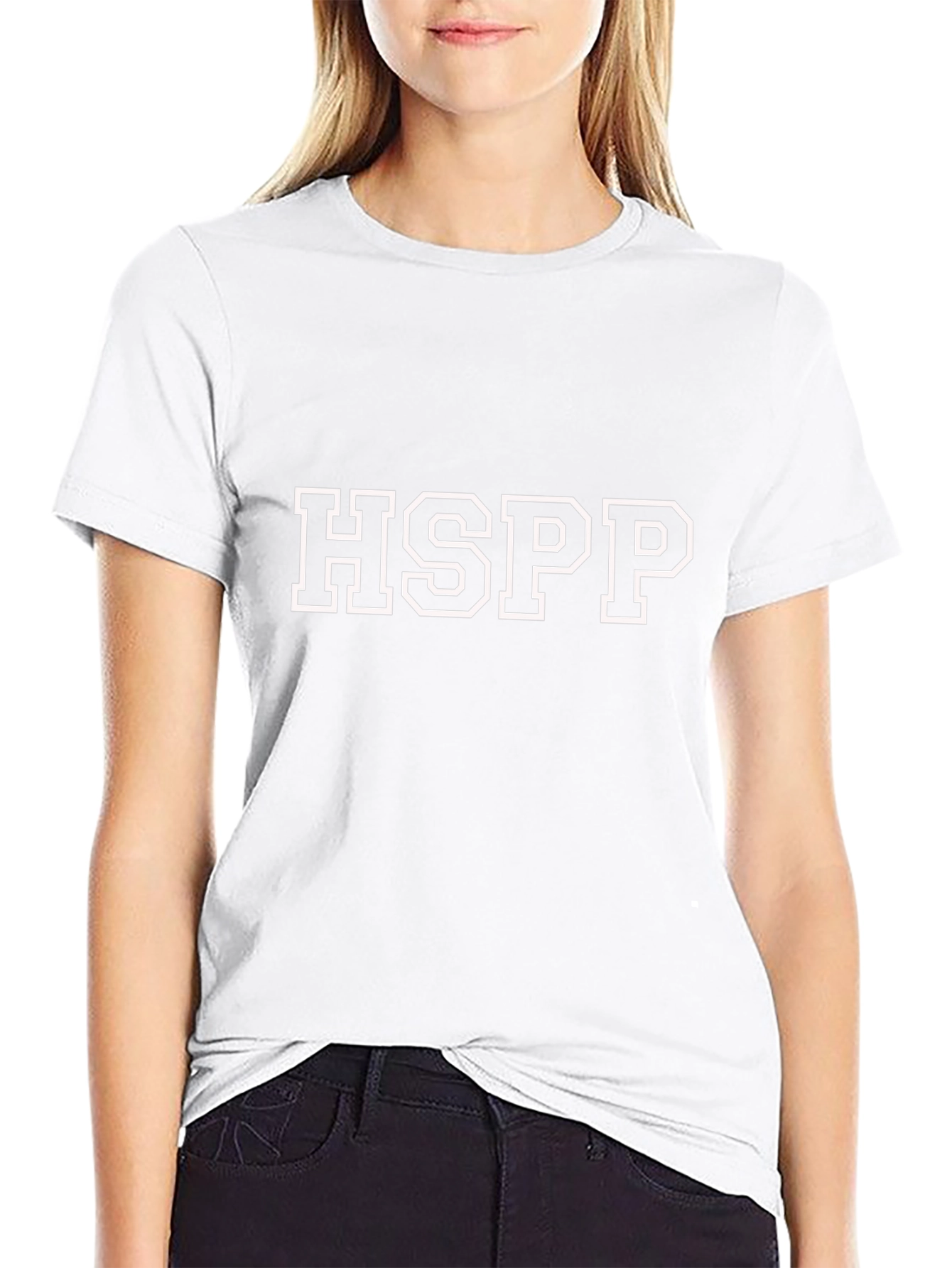 HSPP Graphic T-Shirt - Black College Style Tee