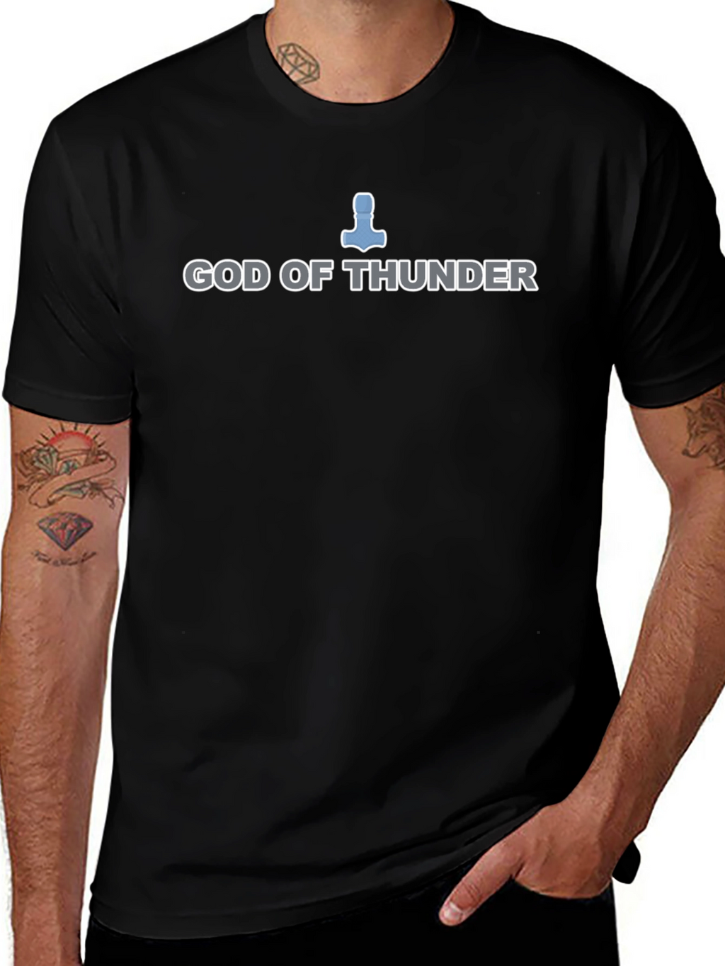 God of Thunder Graphic T-Shirt
