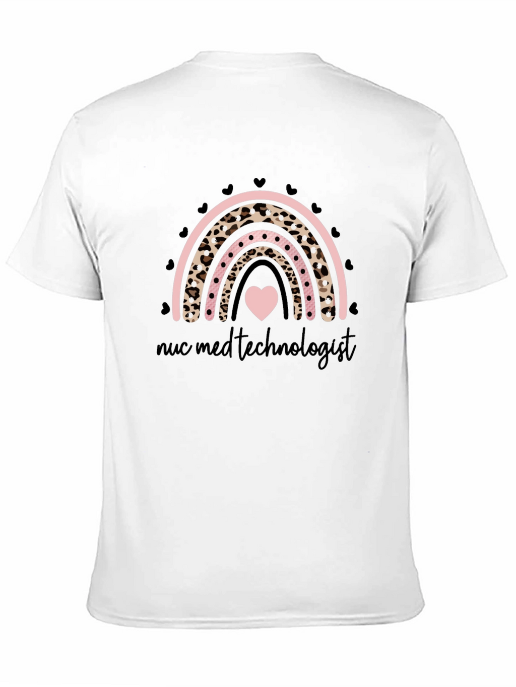 Nuc Med Technologist Rainbow Graphic Tee