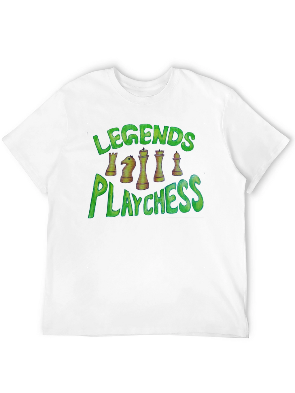 Legends Play Chess Graphic T-Shirt