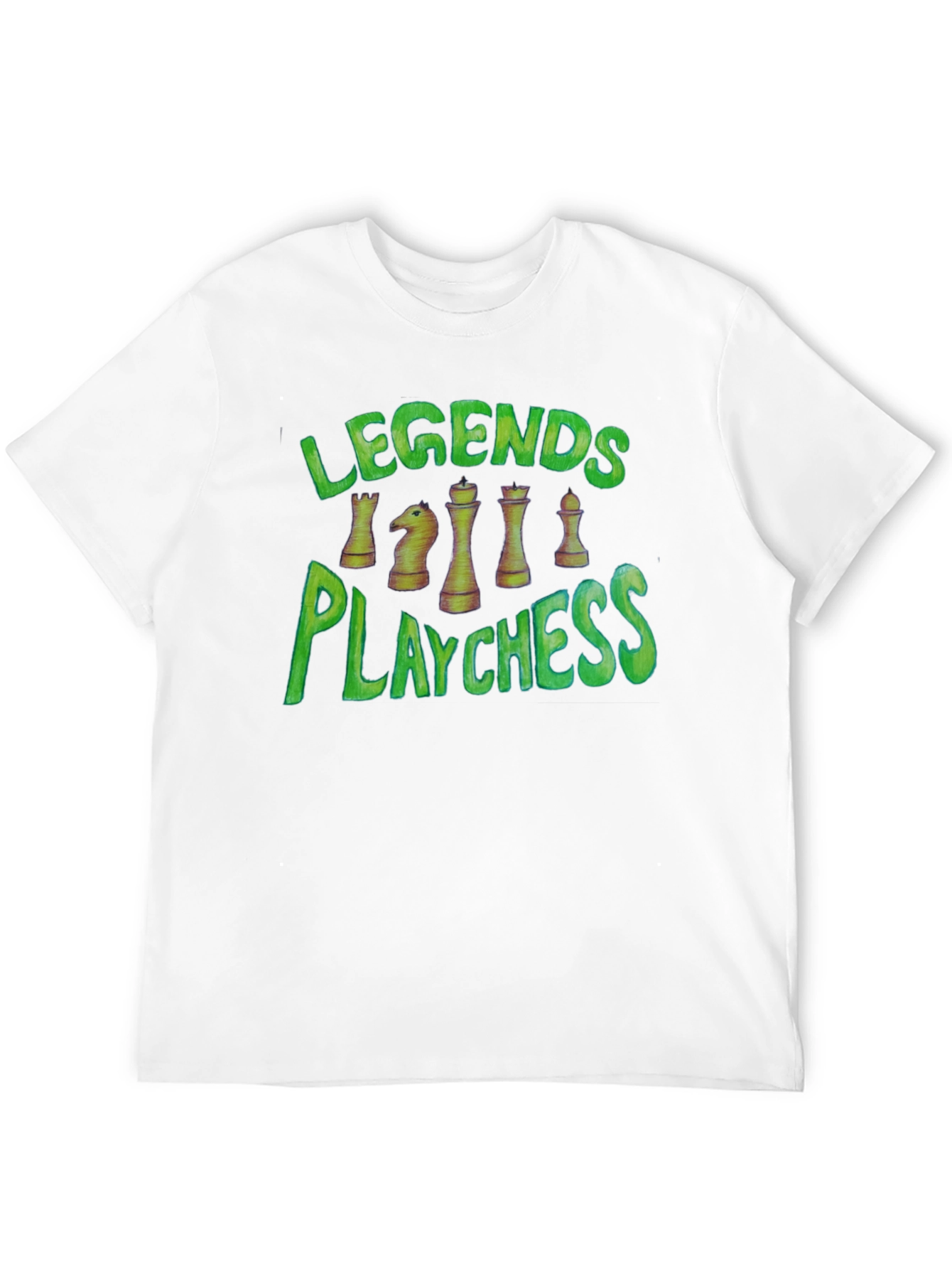 Legends Play Chess Graphic T-Shirt