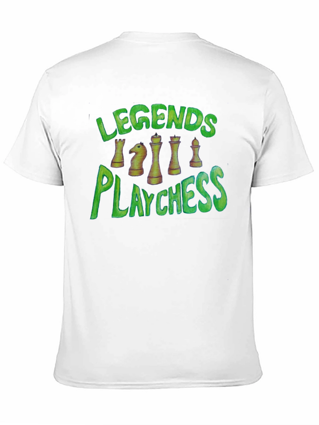 Legends Play Chess Graphic T-Shirt