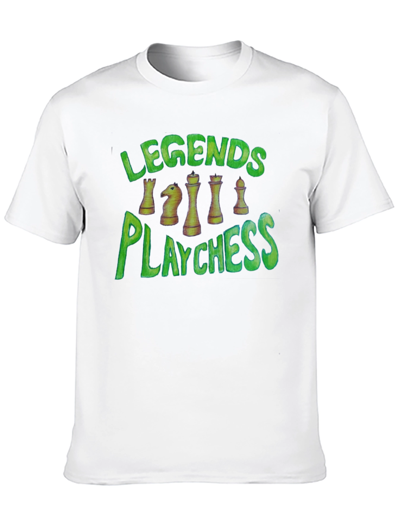 Legends Play Chess Graphic T-Shirt