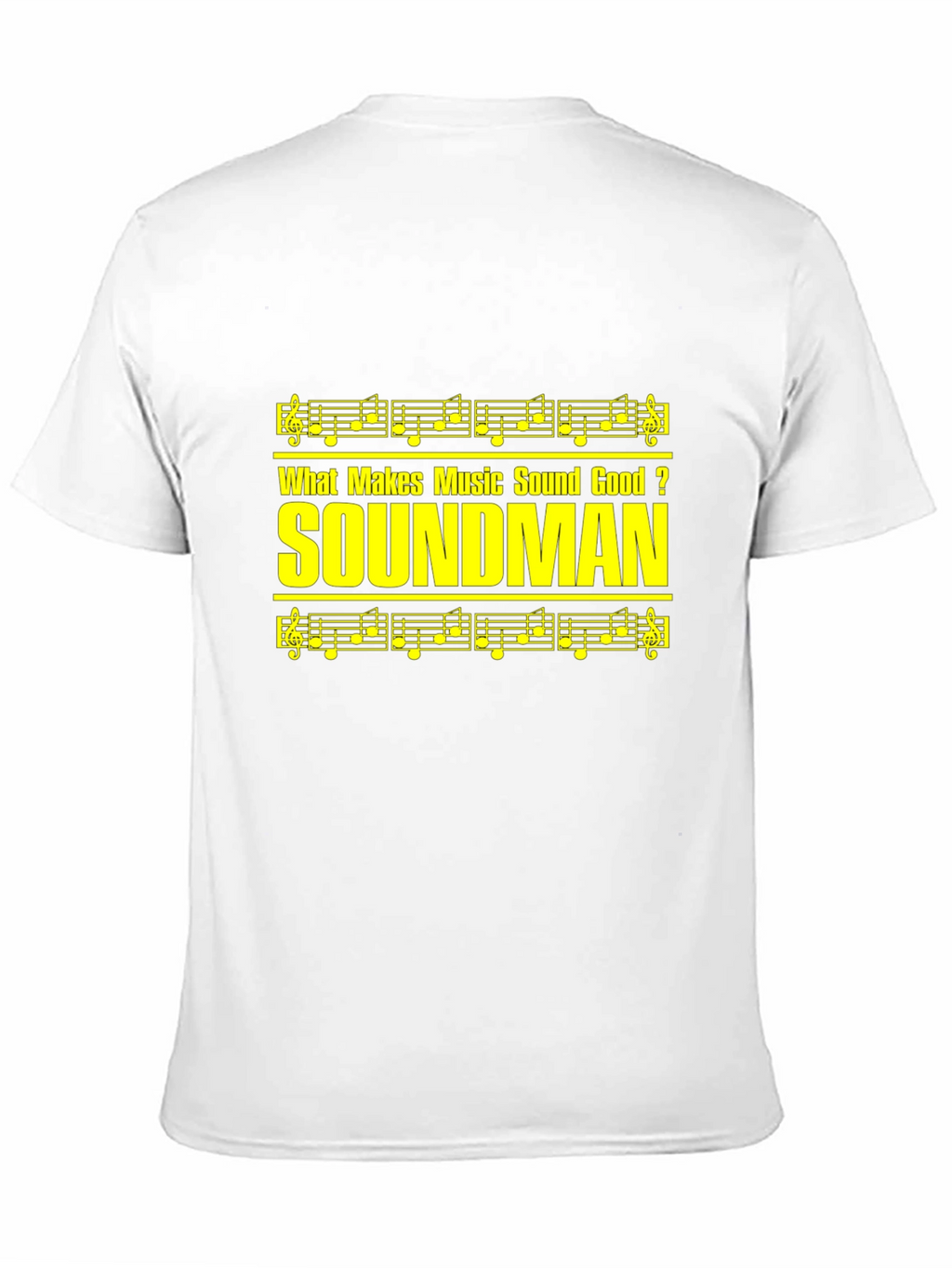 Soundman Music T-Shirt - Audio Engineer Tee