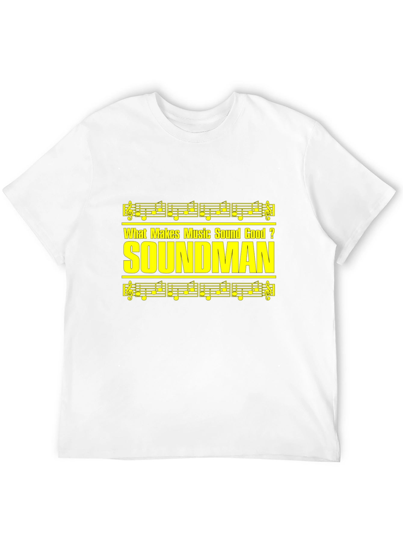 Soundman Music T-Shirt - Audio Engineer Tee