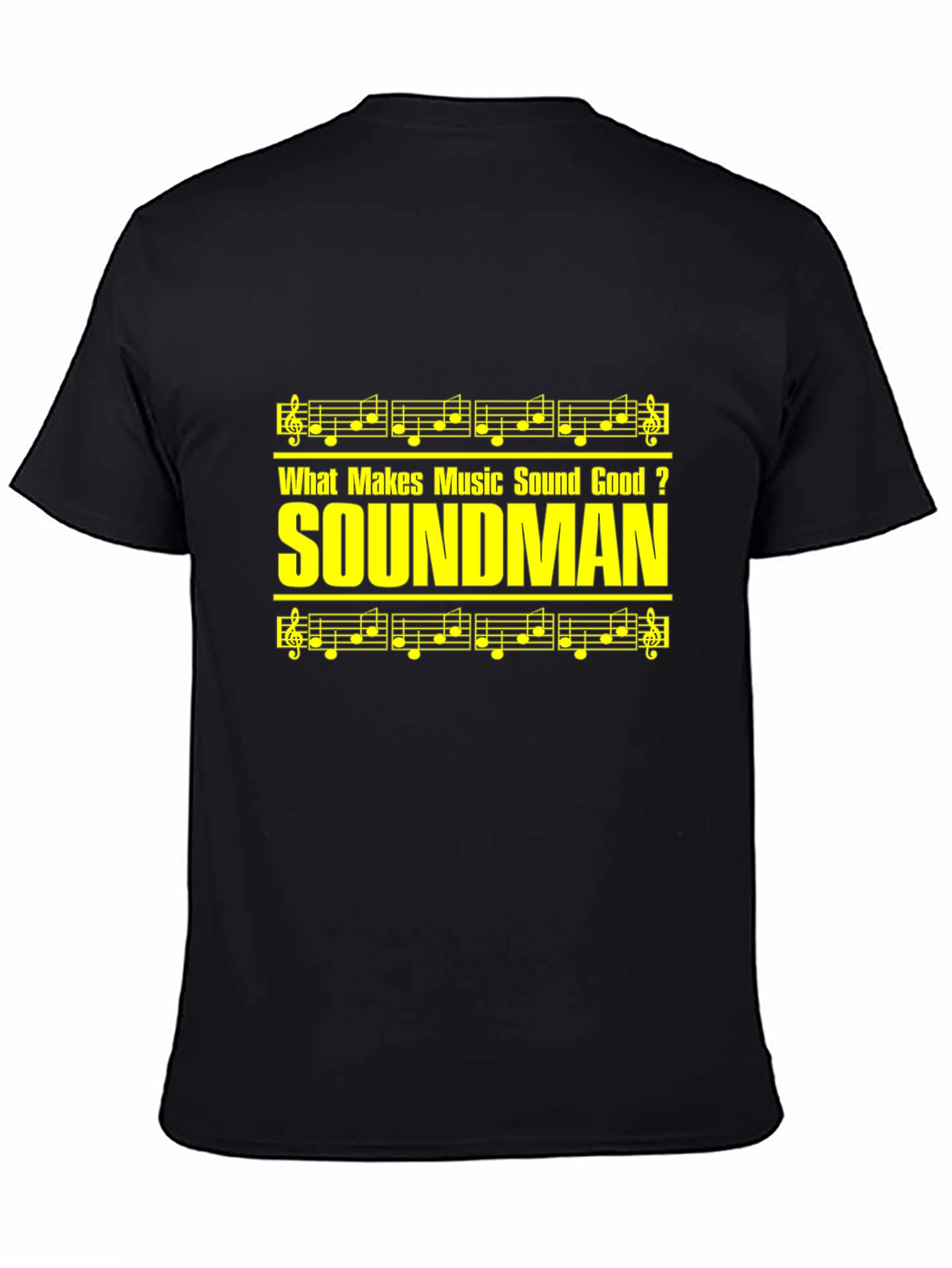 Soundman Music T-Shirt - Audio Engineer Tee