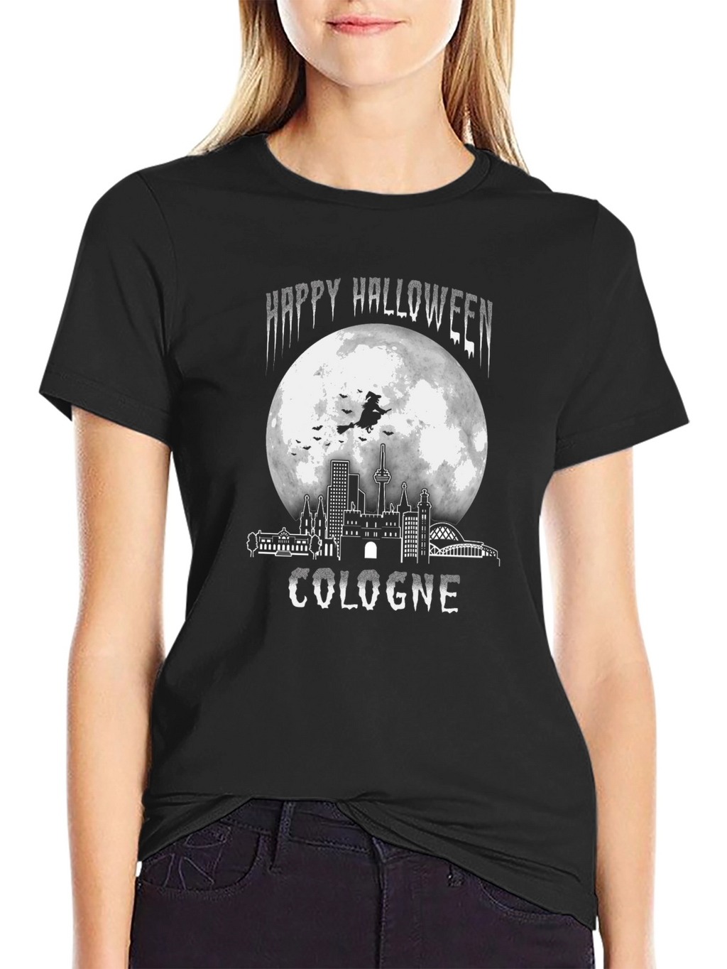 Happy Halloween Cologne Germany T-Shirt