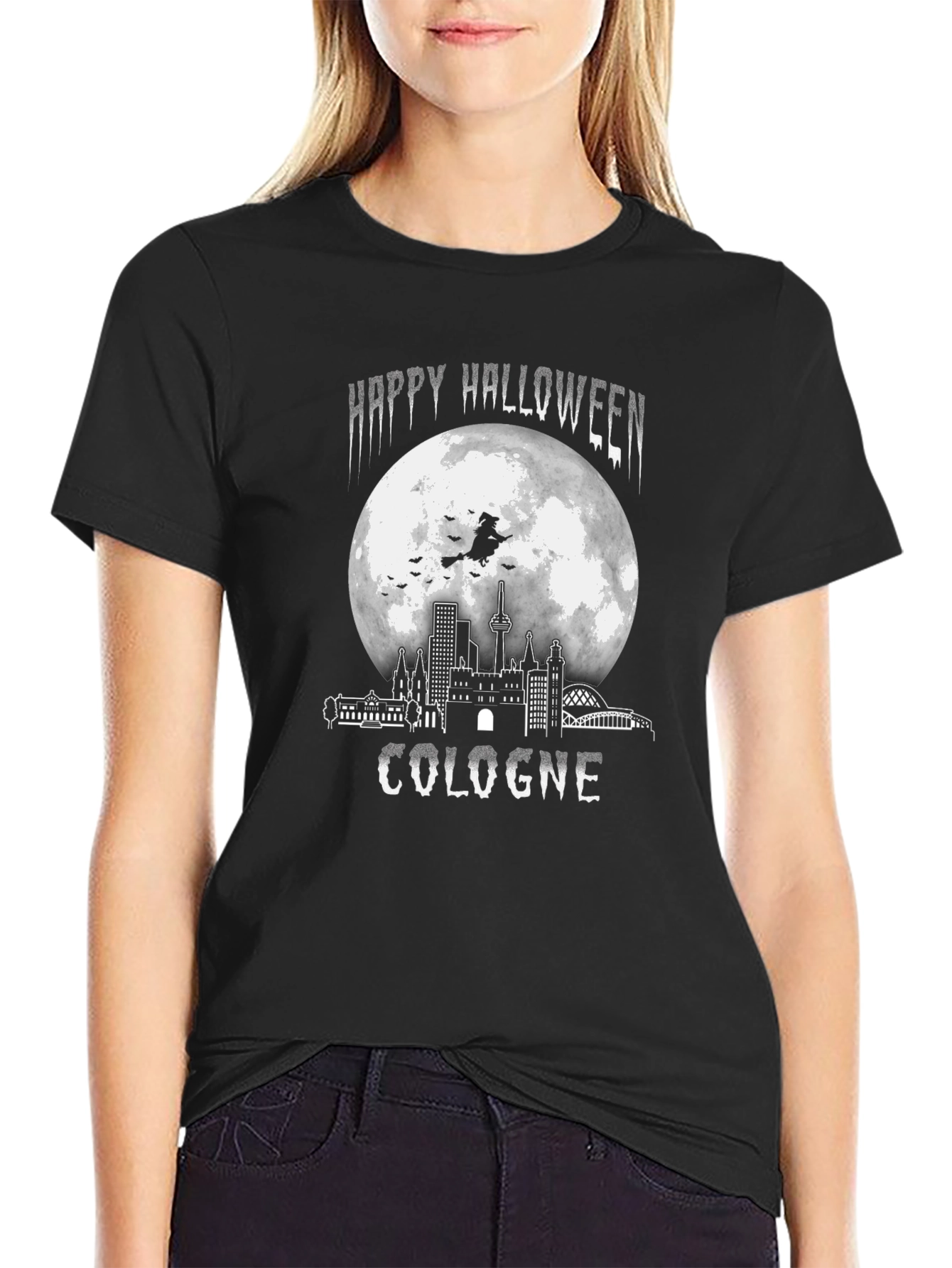 Happy Halloween Cologne Germany T-Shirt
