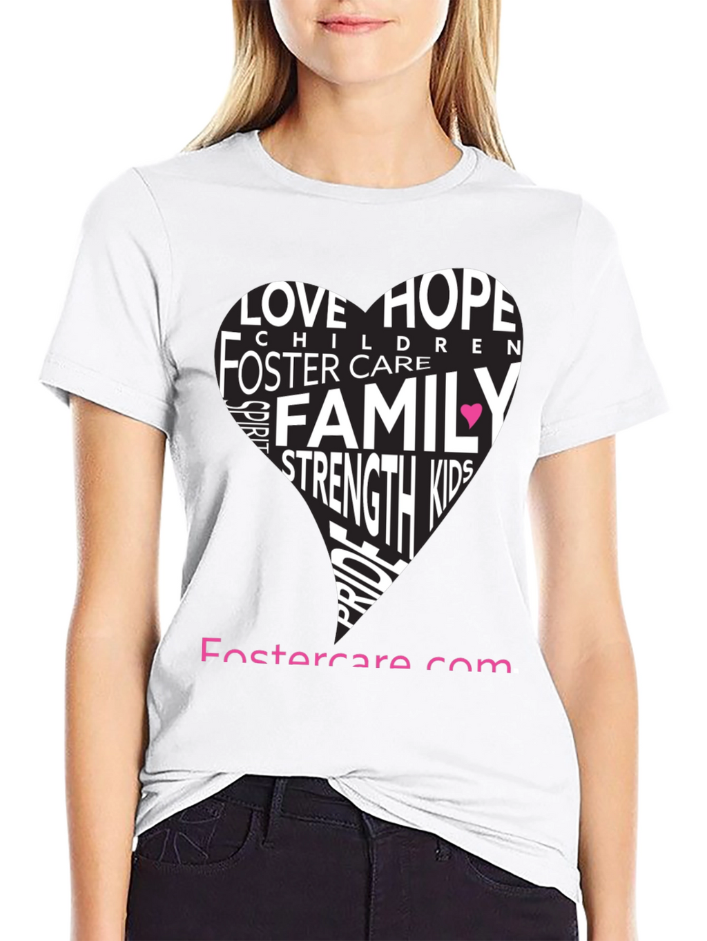 Foster Care Heart T-Shirt