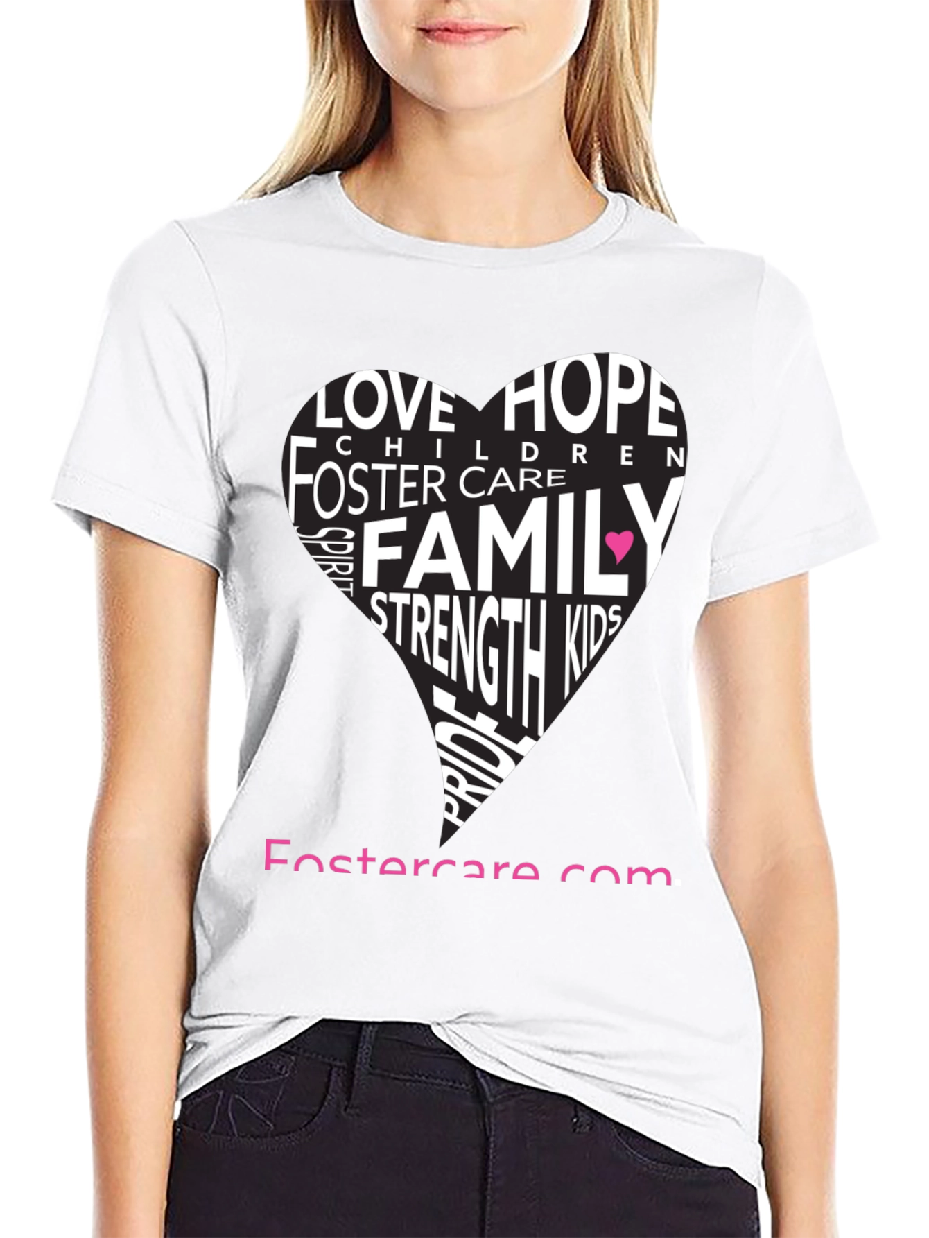 Foster Care Heart T-Shirt