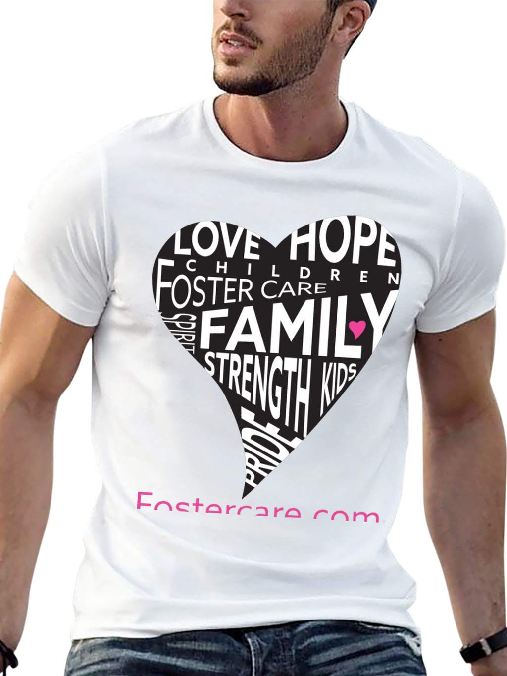 Foster Care Heart T-Shirt