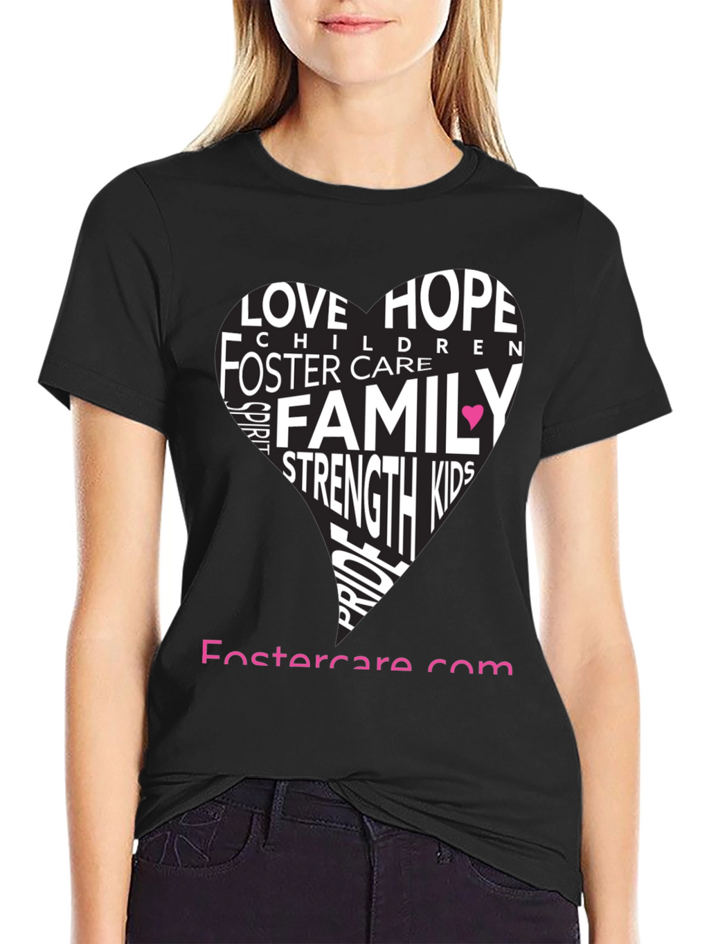 Foster Care Heart T-Shirt