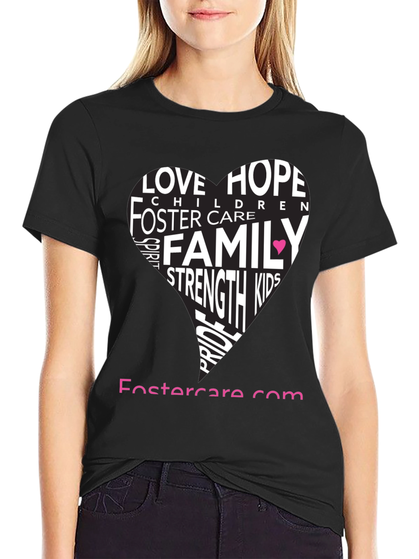 Foster Care Heart T-Shirt