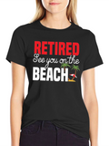 Retired Beach T-Shirt