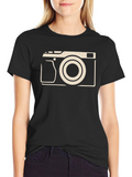 Camera Graphic T-Shirt - Photographer Tee
