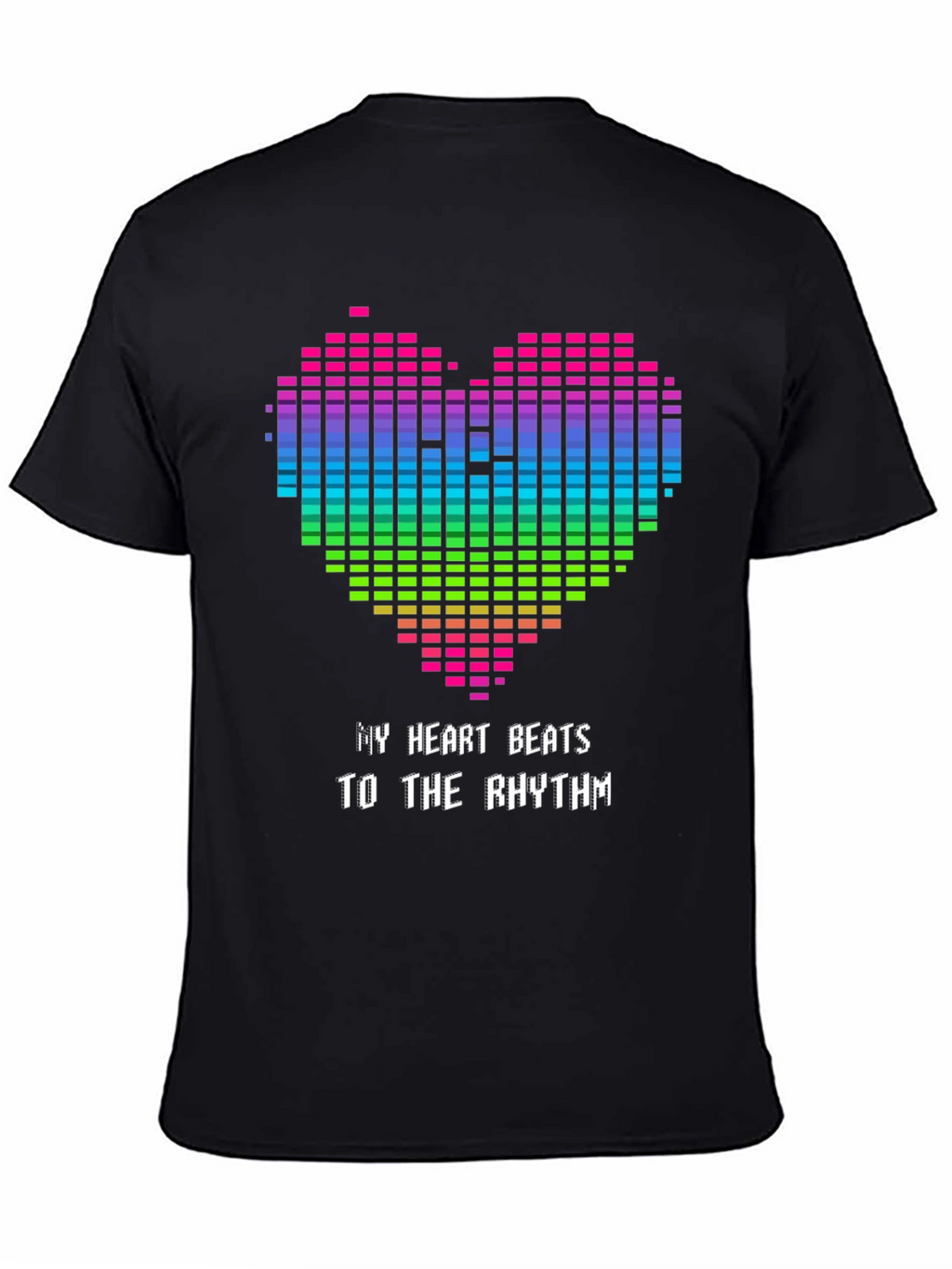My Heart Beats T-Shirt - Rhythm Graphic Tee