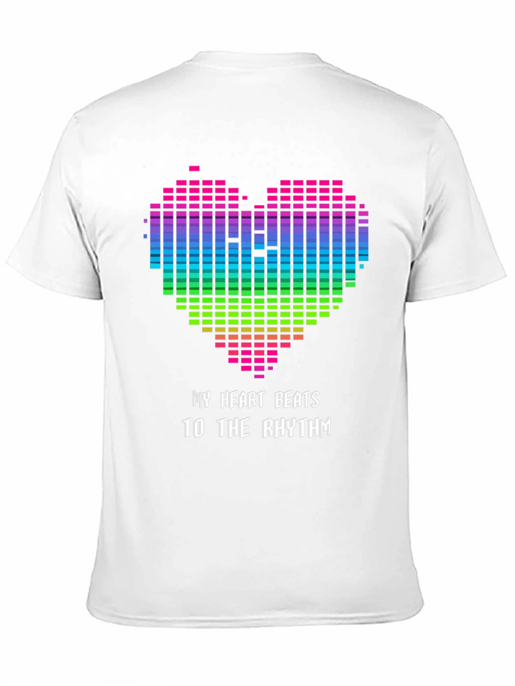 My Heart Beats T-Shirt - Rhythm Graphic Tee