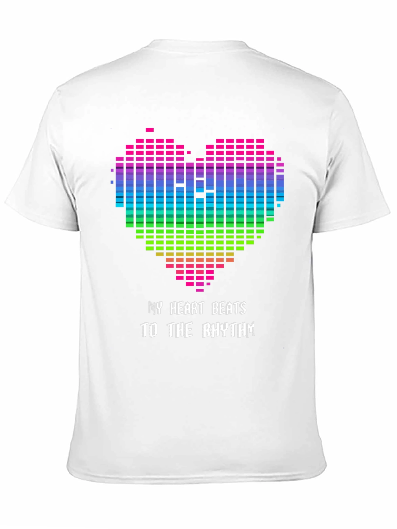 My Heart Beats T-Shirt - Rhythm Graphic Tee