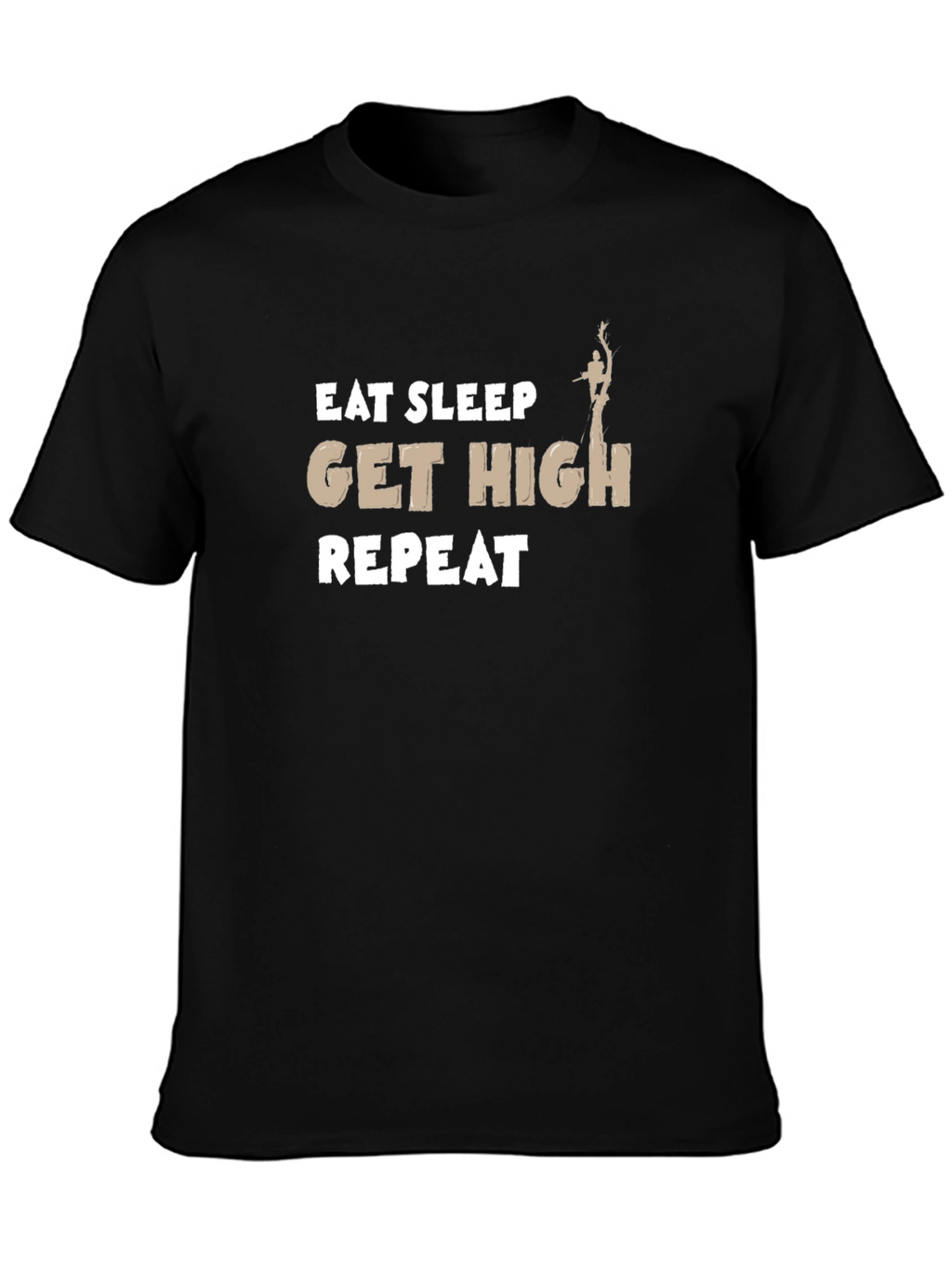 Eat Sleep Get High Repeat T-Shirt