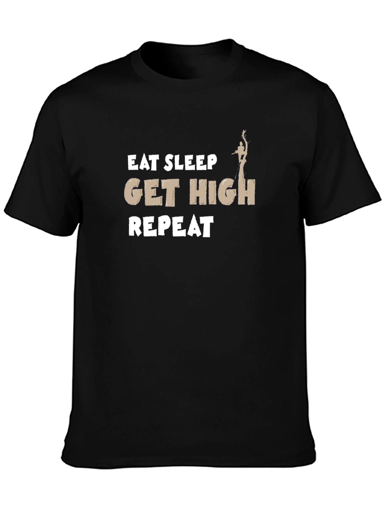 Eat Sleep Get High Repeat T-Shirt