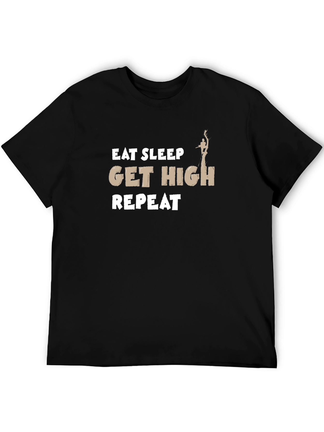 Eat Sleep Get High Repeat T-Shirt