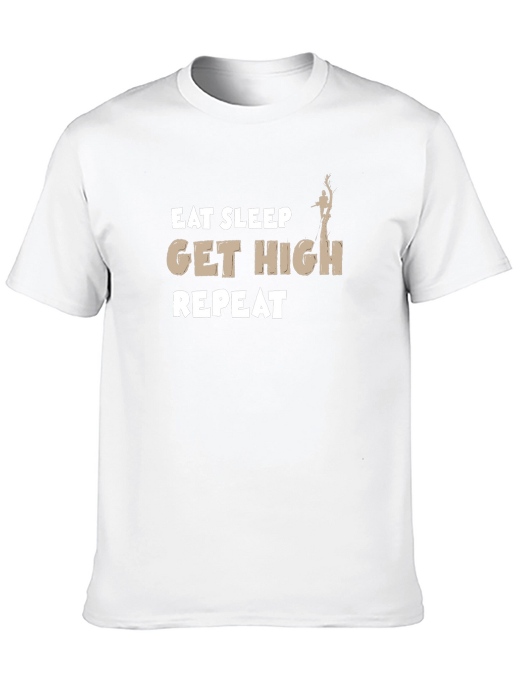 Eat Sleep Get High Repeat T-Shirt