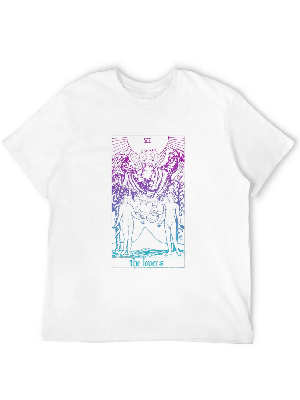 The Lovers Tarot Card T-Shirt