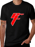 Fuel Garage T-Shirt - Bold Red Design