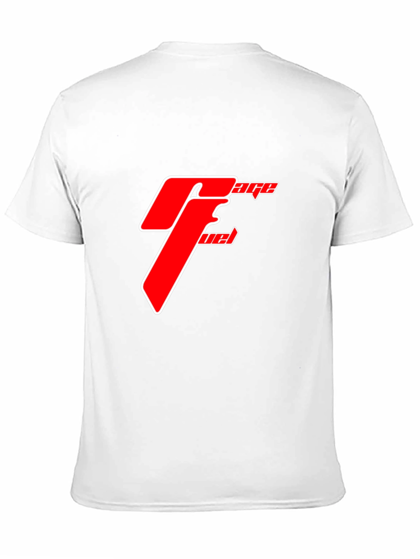 Fuel Garage T-Shirt - Bold Red Design