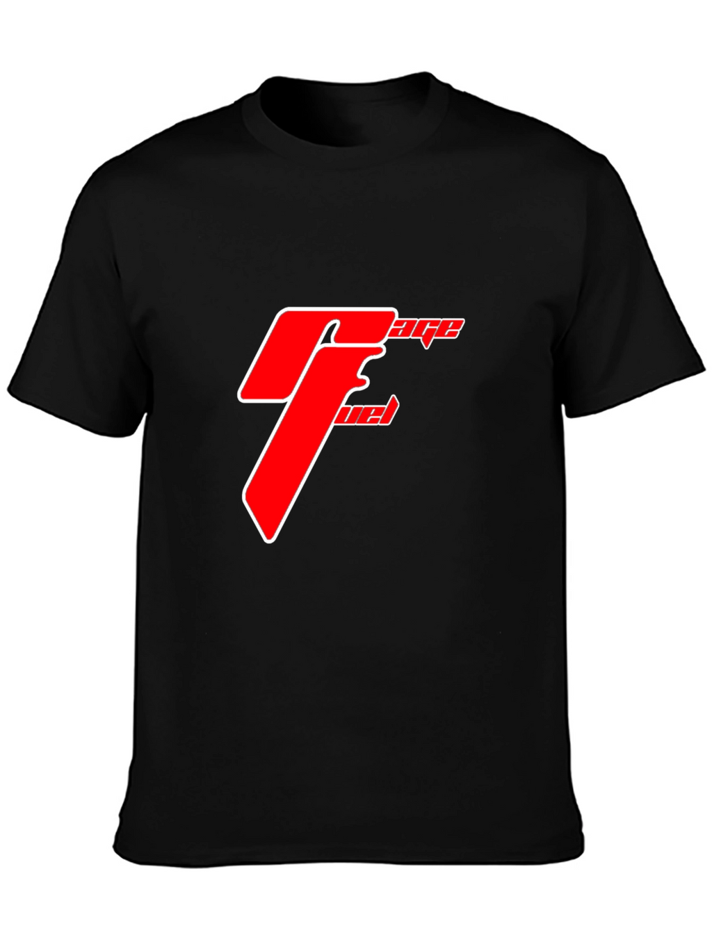 Fuel Garage T-Shirt - Bold Red Design
