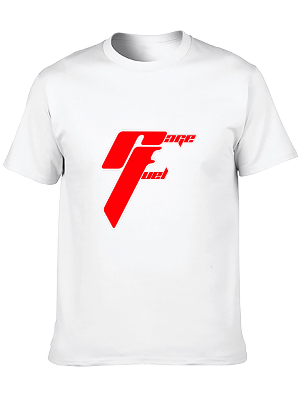 Fuel Garage T-Shirt - Bold Red Design