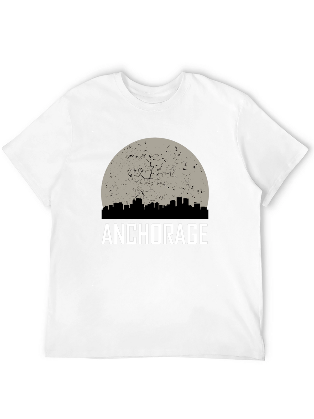 Anchorage Graphic T-Shirt - Cityscape Design