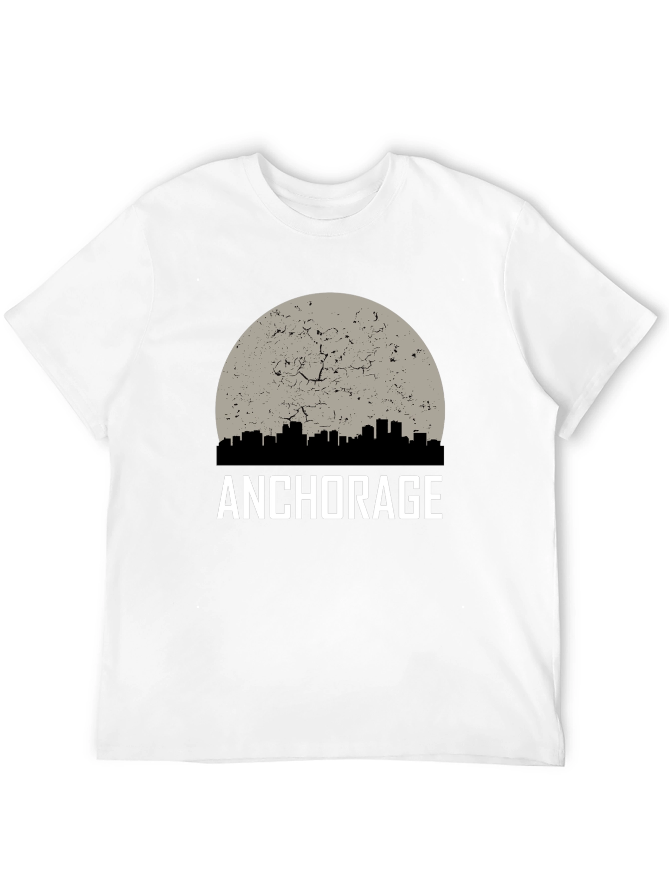 Anchorage Graphic T-Shirt - Cityscape Design