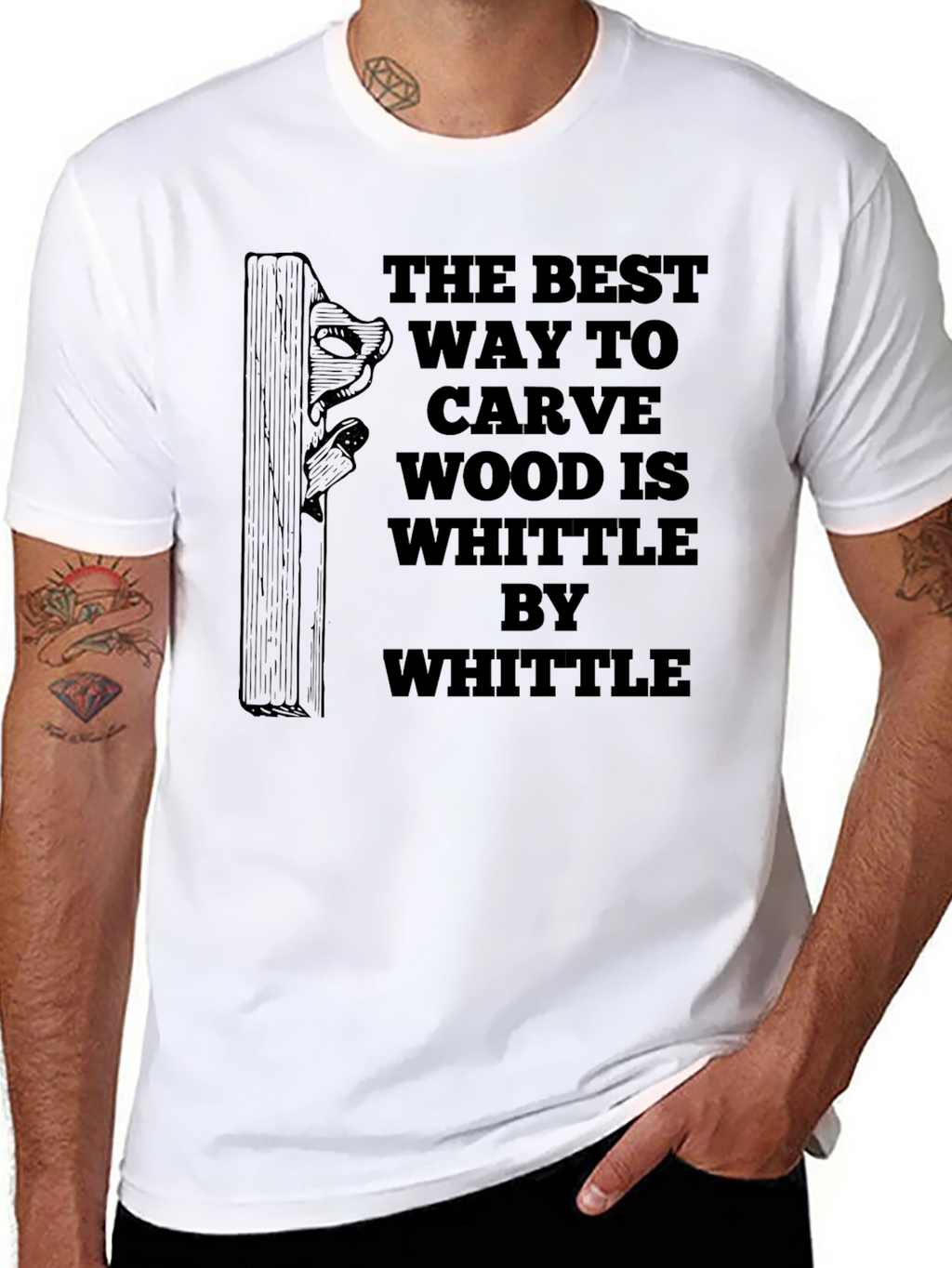 Whittle By Whittle Carving T-Shirt
