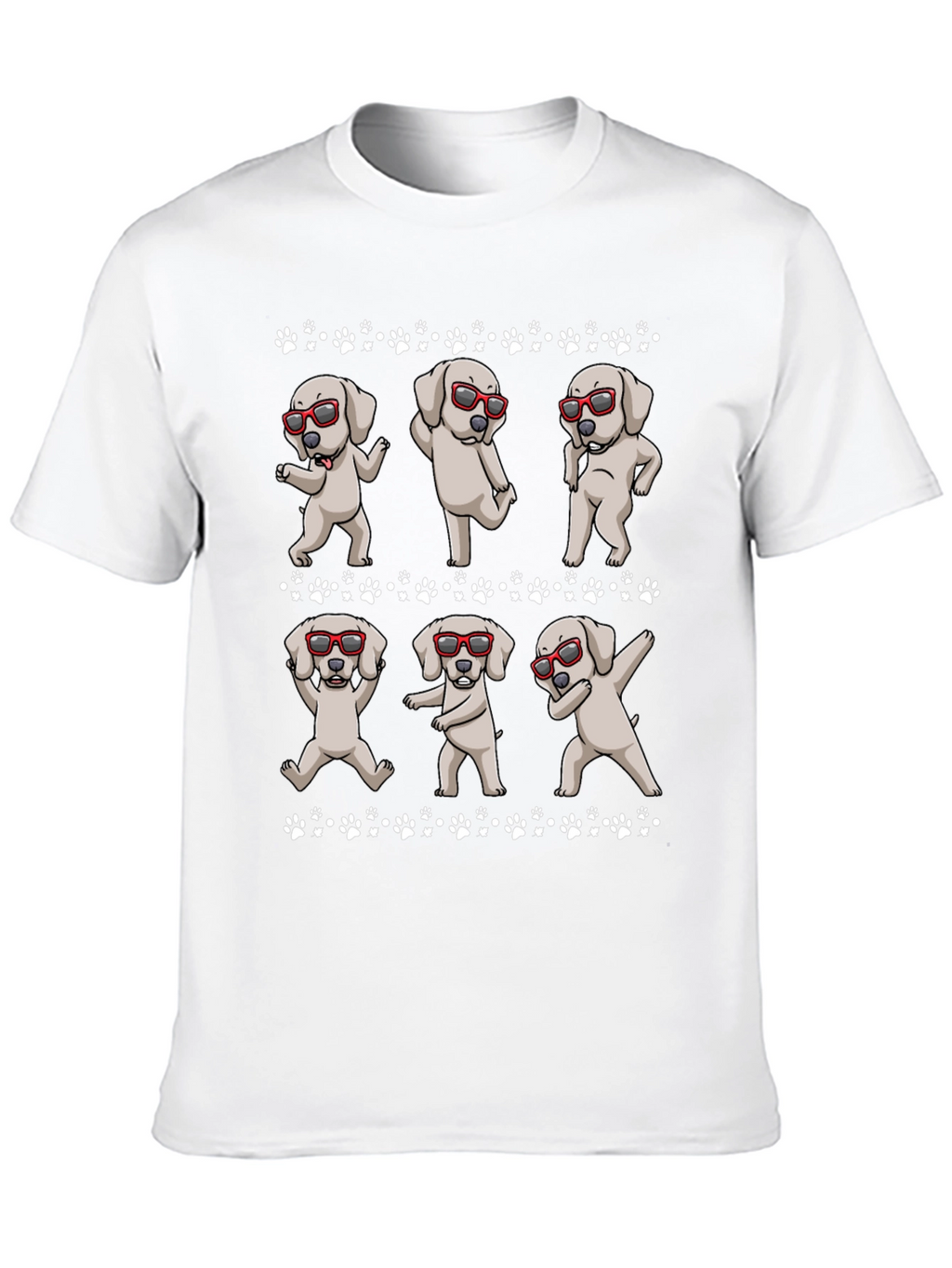 Dabbing Dog T-Shirt - Trendy & Fun!